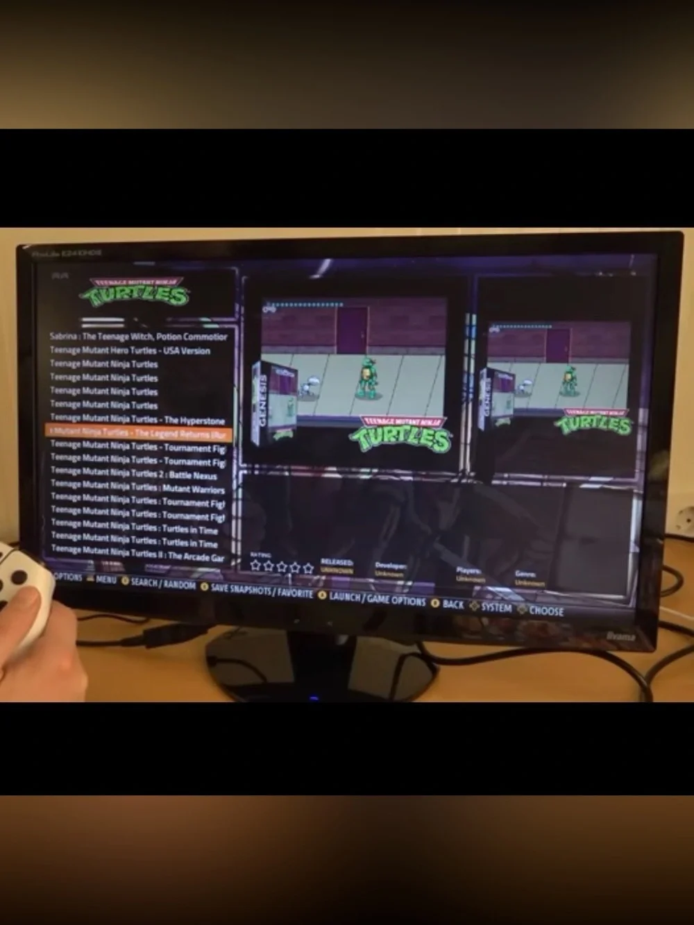 Gambr RS5 Retro Wireless Gaming System - White